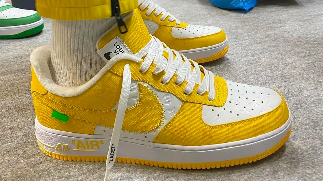 Here's Every Louis Vuitton x Nike Air Force 1 Colourway We Know So Far ...