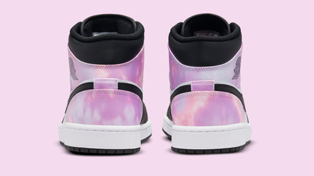 Galaxy-Themed Tie Dye Features on This Pink Jordan 1 Mid Galaxy-Themed Tie Dye Features on This Pink Jordan 1 Mid