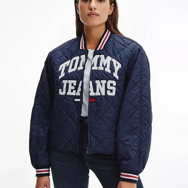 Tommy Jeans Quilted Varsity Jacket