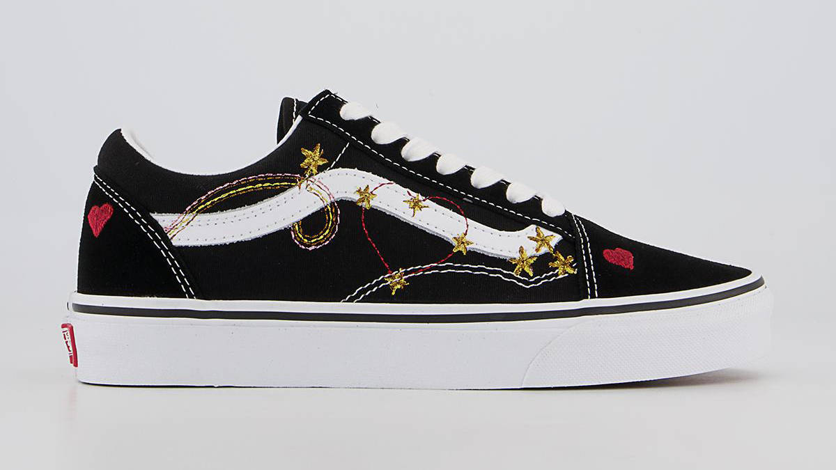 Vans Old Skool Black Gold Star
