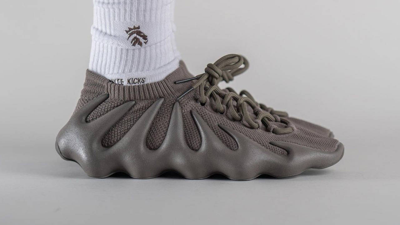 The Yeezy 450 Surfaces in a Clean Grey Colourway