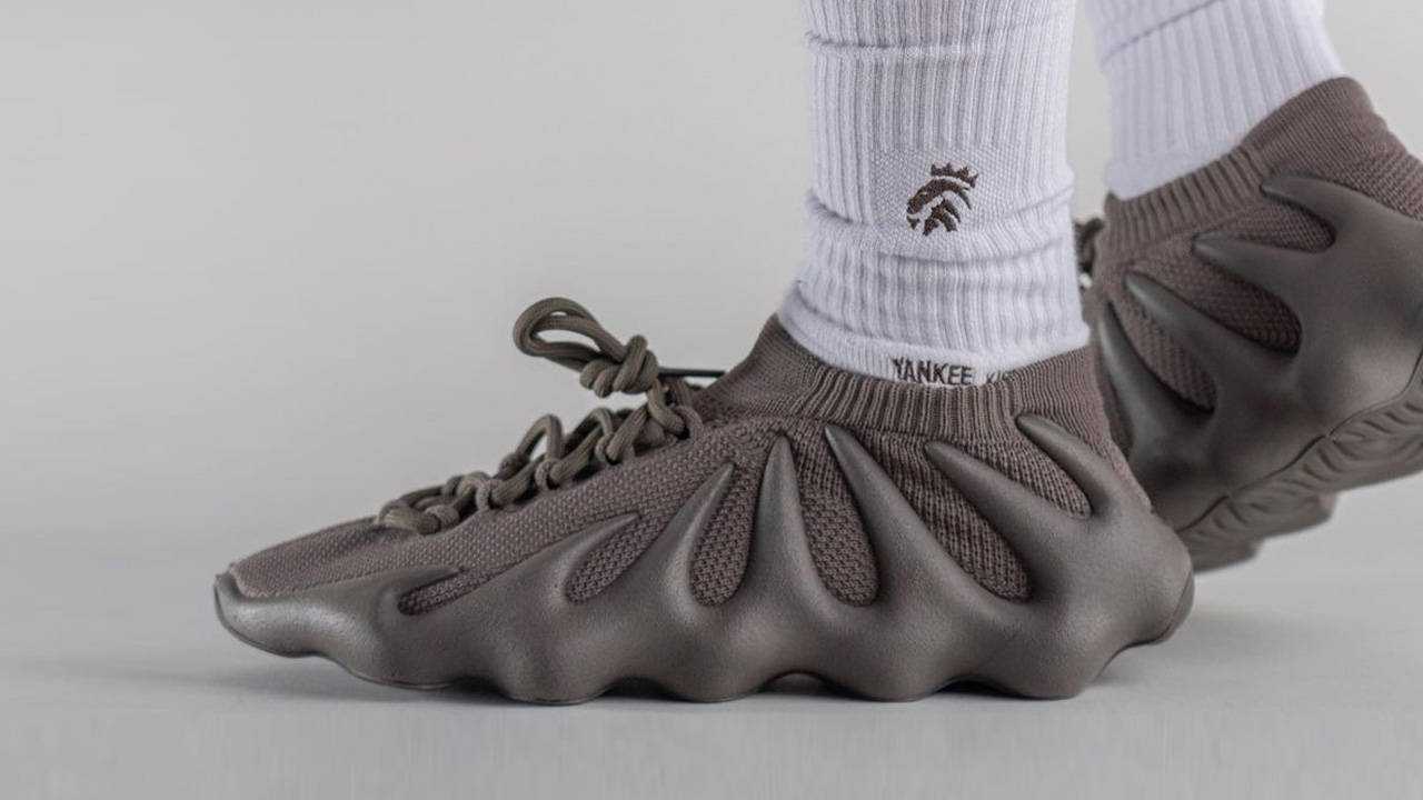 The Yeezy 450 Surfaces in a Clean Grey Colourway