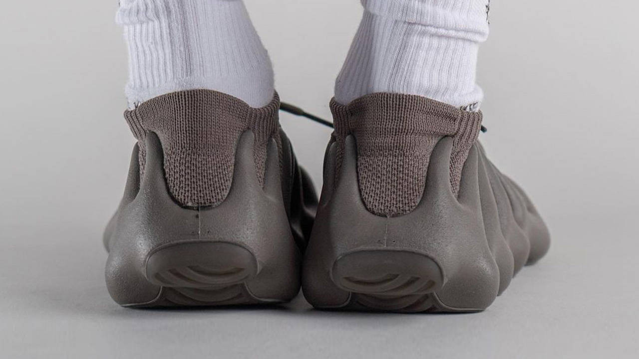 The Yeezy 450 Surfaces in a Clean Grey Colourway