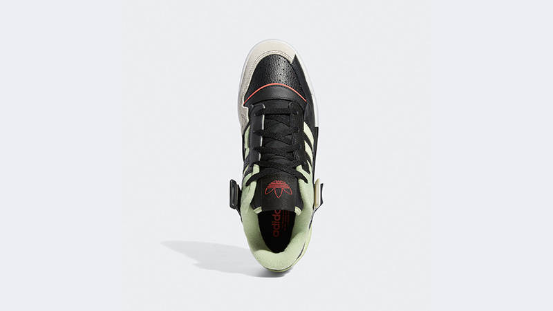 adidas Forum Exibit Low Black Lime GZ0936 middle