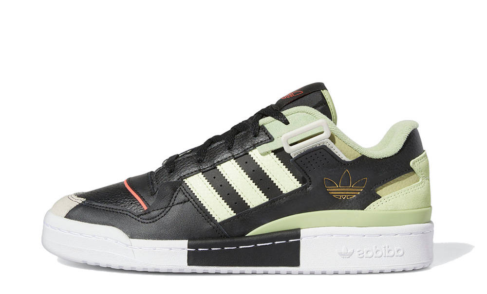 adidas Forum Exibit Low Black Lime GZ0936