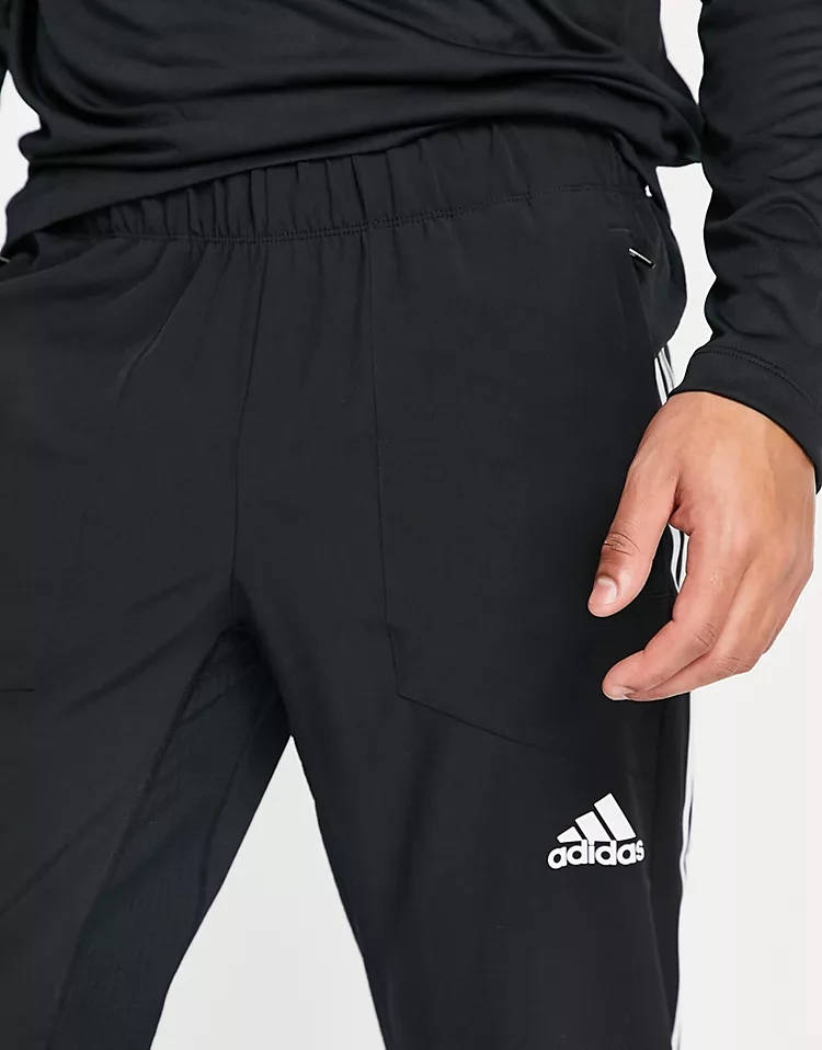 adidas Training Icons Joggers Black Detail