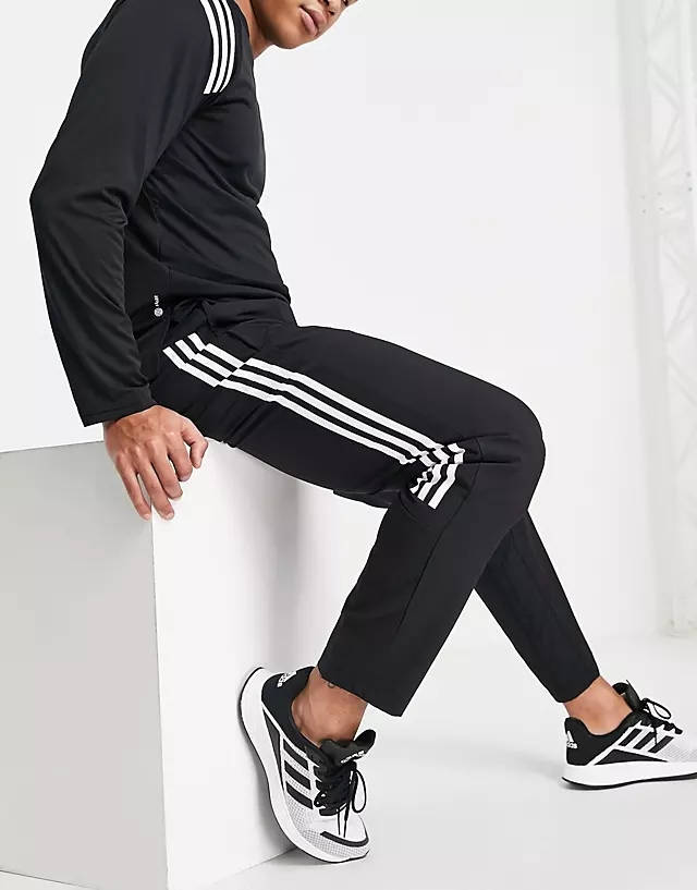adidas Training Icons Joggers - Black | The Sole Supplier
