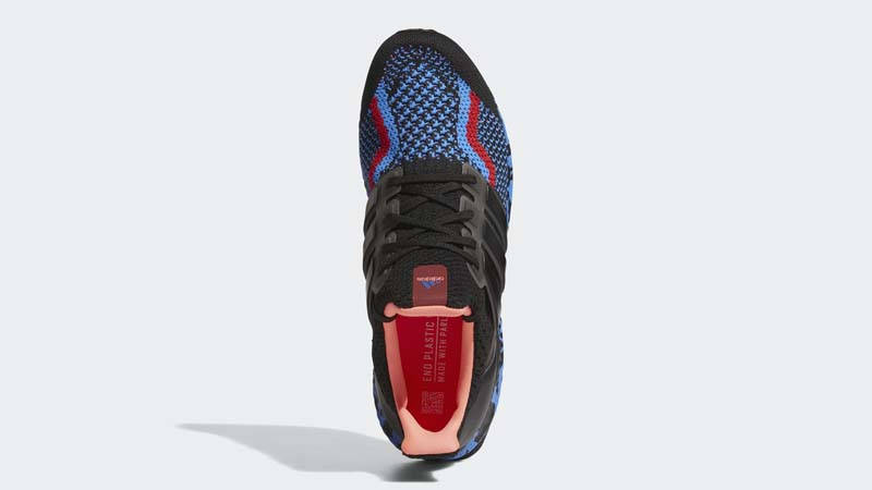 ultra boost red blue black