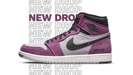 The Air Jordan 1 Element GORE-TEX Surfaces in a "Berry" Colourway The Air Jordan 1 Element GORE-TEX Surfaces in a "Berry" Colourway