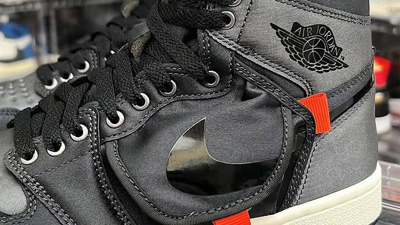 Air Jordan 1 High SP Utility Shadow Black Detail
