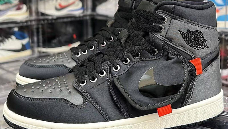 Air Jordan 1 High SP Utility Shadow Black Side 2