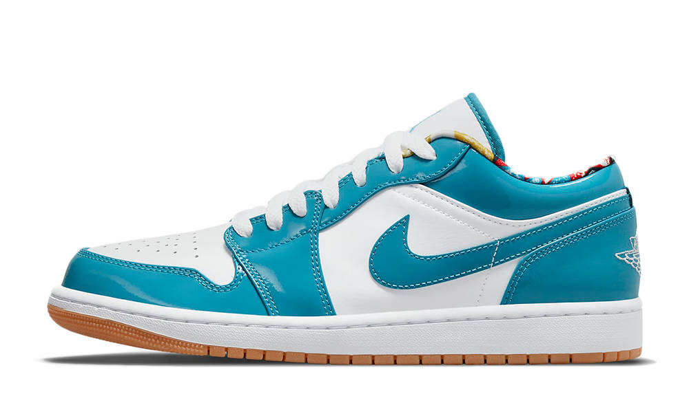 Air Jordan 1 Low Barcelona Teal