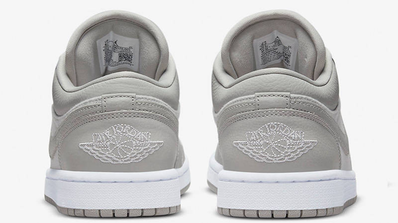Air Jordan 1 Low Light Iron Ore DQ6076-001 back