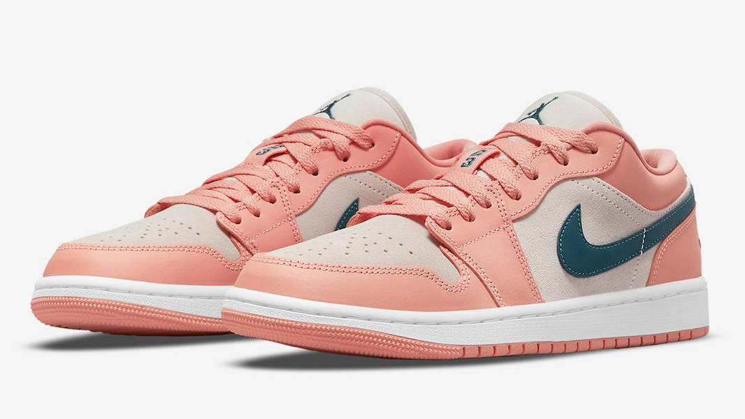 Air Jordan 1 Low Light Madder Root DC0774-800 Side
