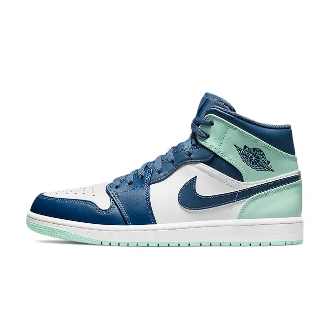 Air Jordan 1 Mid Blue Mint | Where To Buy | 554724-413 | The Sole Supplier