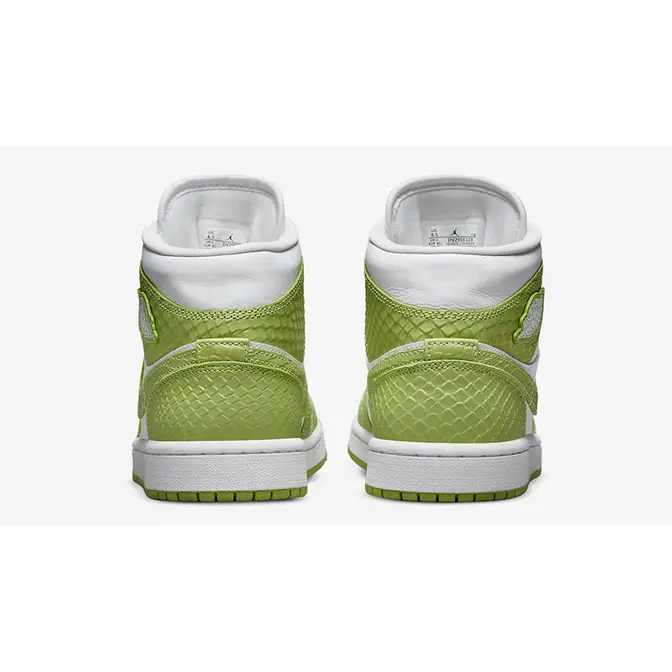 Air Jordan 1 Mid Green Python | Where To Buy | DV2959-113 | The Sole ...