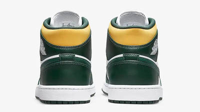 jordan retro 1 green and yellow