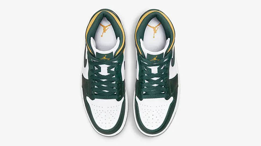 green and yellow shoes jordans