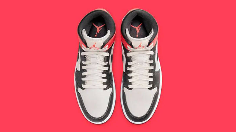 Air Jordan 1 Mid Light Orewood Brown DQ6078-100 middle