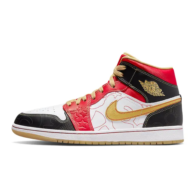 Air Jordan 1 Mid XQ White Gold Dust | Where To Buy | DV0576-176 | The ...