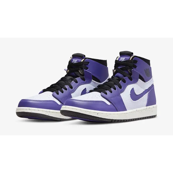 Air Jordan 1 Zoom CMFT Crater Purple | Where To Buy | CT0978-501 | The ...