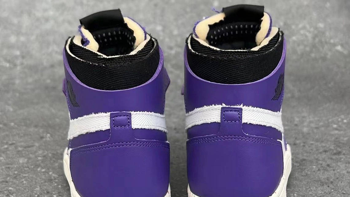air jordan 1 zoom crater purple