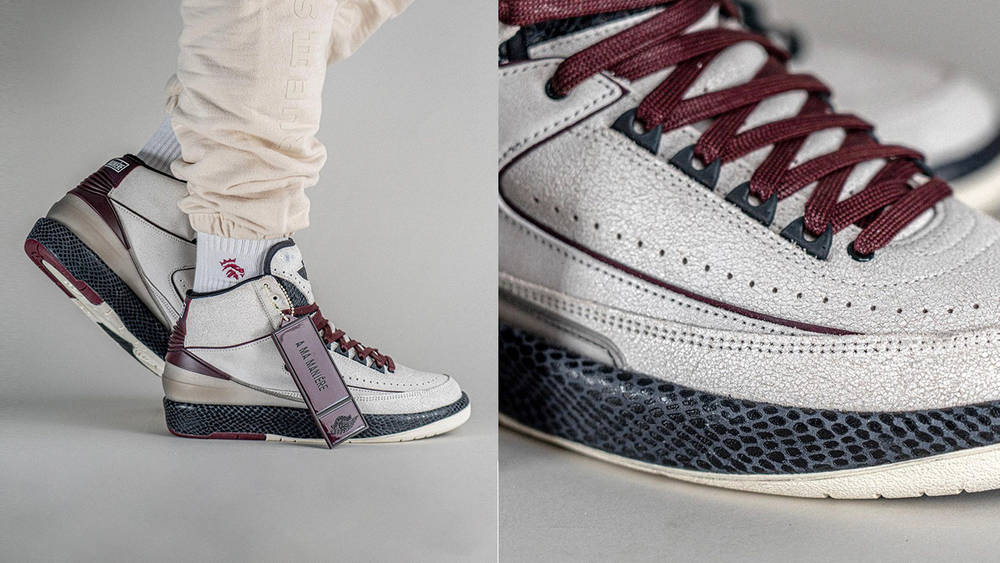 Image via yankeekicks A Ma Maniére x Air Jordan 2