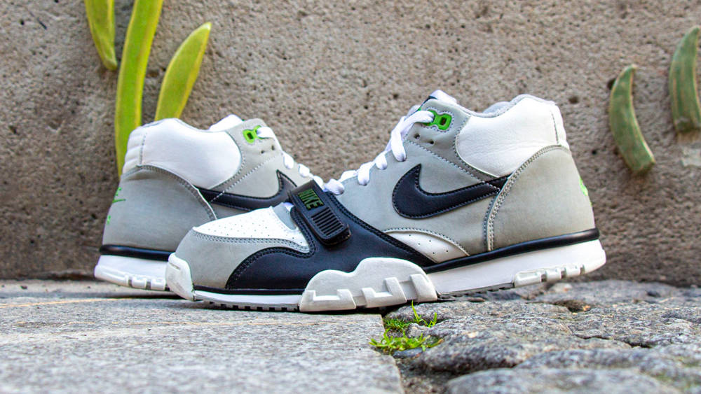 Image via laboitecollector Nike Air Trainer 1 OG "Chlorophyll"