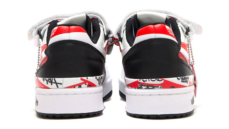 atmos x adidas Forum Low Graffiti Pack Back