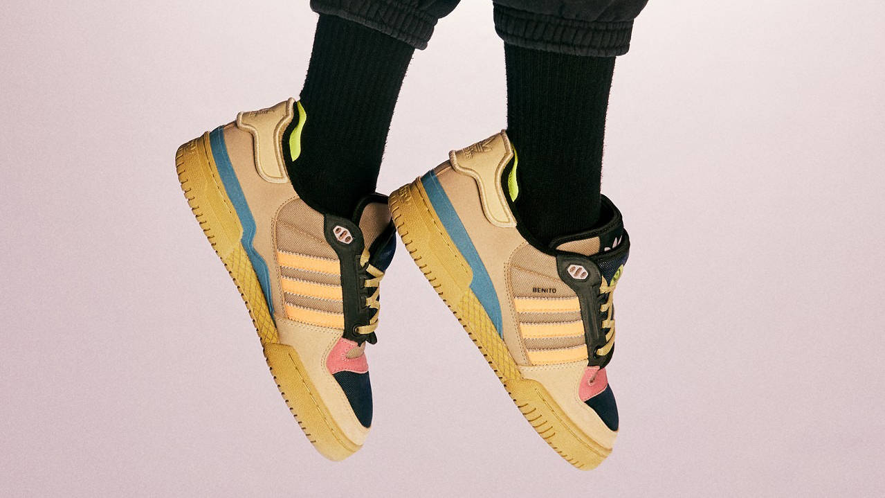 Bad Bunny x adidas Forum Low PWR Catch and Throw Collaboration