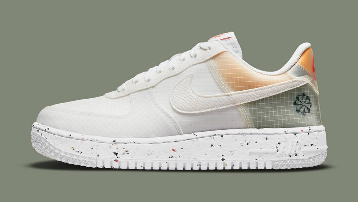 Best Air Force 1 Colourways - Nike Air Force 1 Crater Orange White