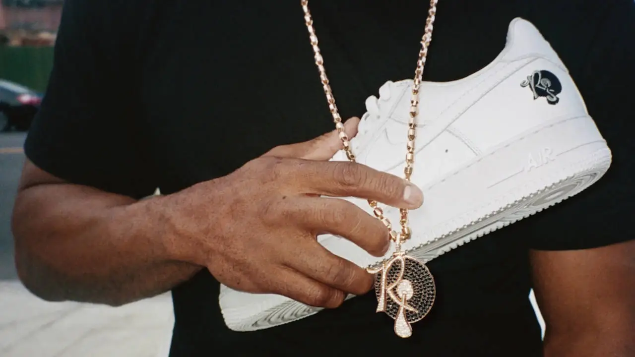 Off-White c/o Virgil Abloh Off Chain Necklace In Silver in Metallic
