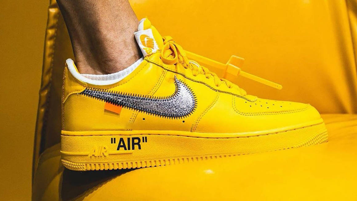 Best Air Force &#8211; Off-White x Nike Air Force 1 University Gold (2021)