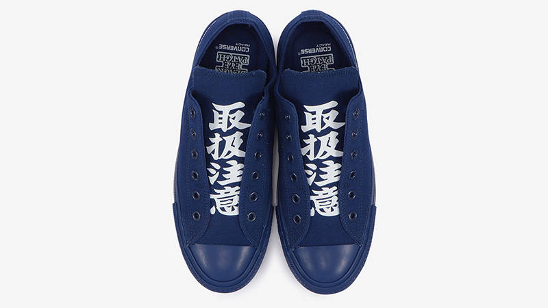 Black Eye Patch × Converse All Star 100 Slip Ox Navy