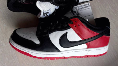 The Nike SB Dunk Low "Black Toe" Is Inspired by the OG Air Jordan 1 The Nike SB Dunk Low "Black Toe" Is Inspired by the OG Air Jordan 1