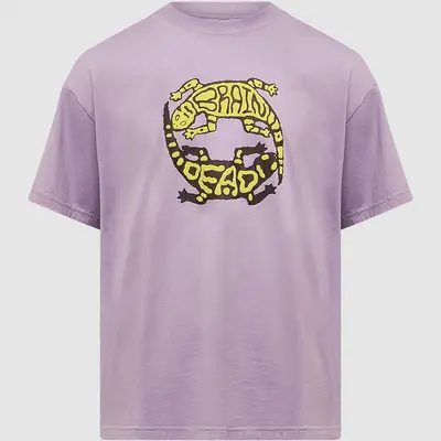 Brain Dead Lizard Lock T-Shirt Lavender BDF21T00001944PR07
