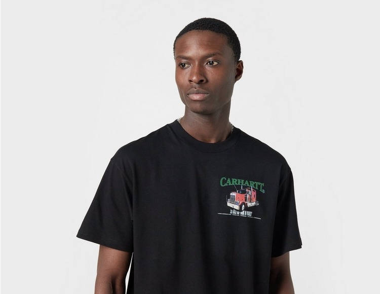 Carhartt On The Road T-Shirt Black Detail