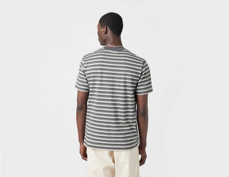 Carhartt WIP Gleeson Stripe T-Shirt White Back