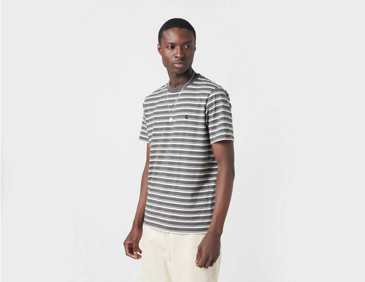 Carhartt WIP Gleeson Stripe T-Shirt White