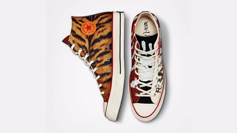 Come Tee x Converse Chuck Taylor 70 Multi Egret 173121C middle