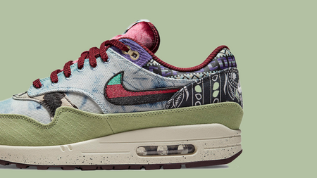 Official Images of the Concepts x Nike Air Max 1 "Olive Canvas" Surface Official Images of the Concepts x Nike Air Max 1 "Olive Canvas" Surface