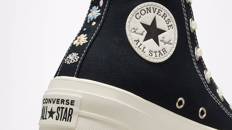 Converse Chuck Taylor Floral Platform High Black Multi | Where To Buy |  A01592C | The Sole Supplier