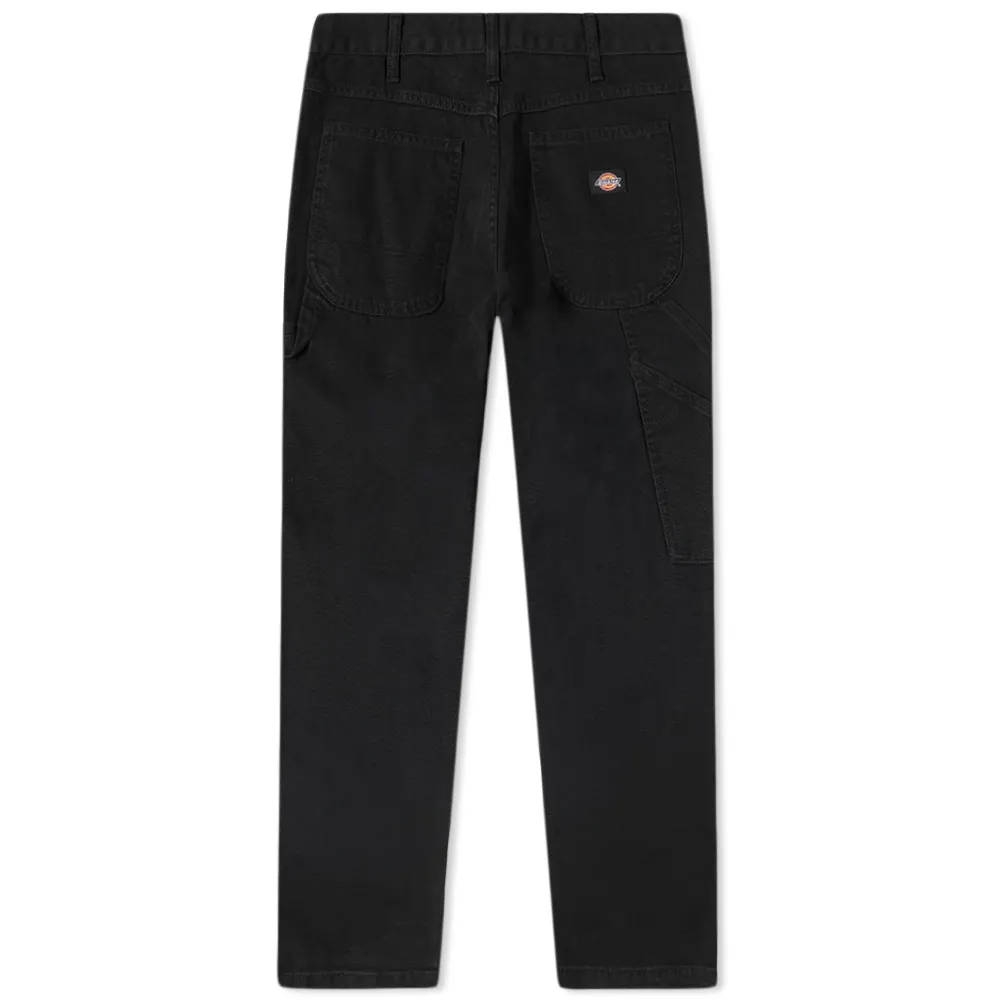 Dickies Duck Canvas Carpenter Pant - Stone Washed Black | The Sole Supplier