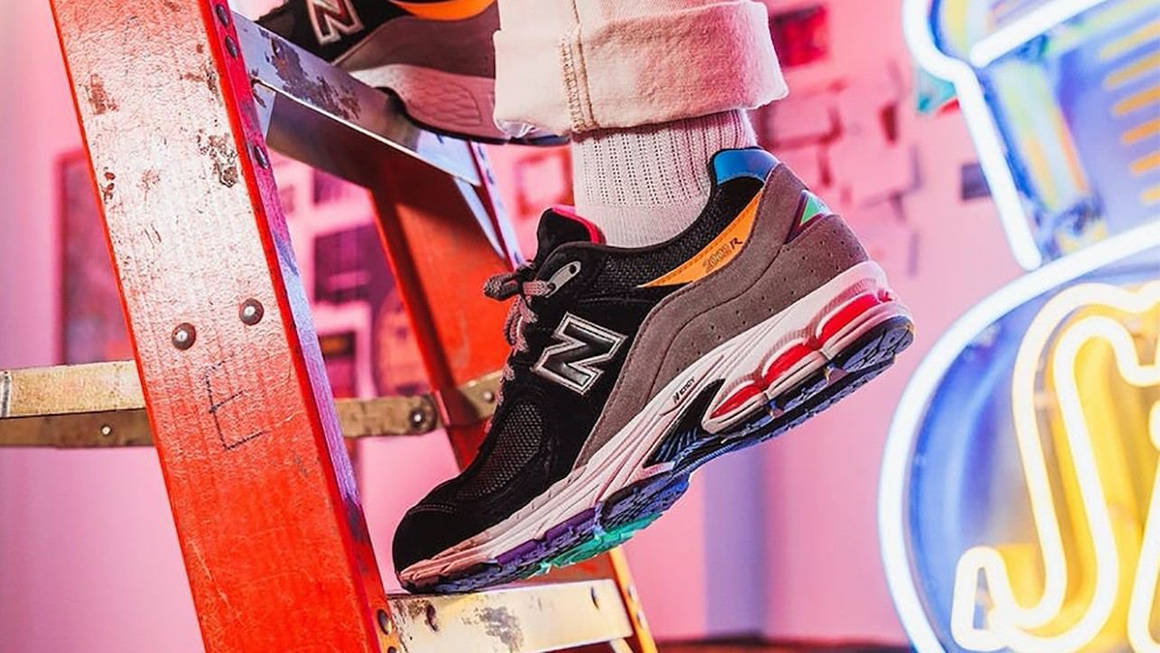 The Dtlr X New Balance 2002r Masquerade Is Vivid And Colourful The