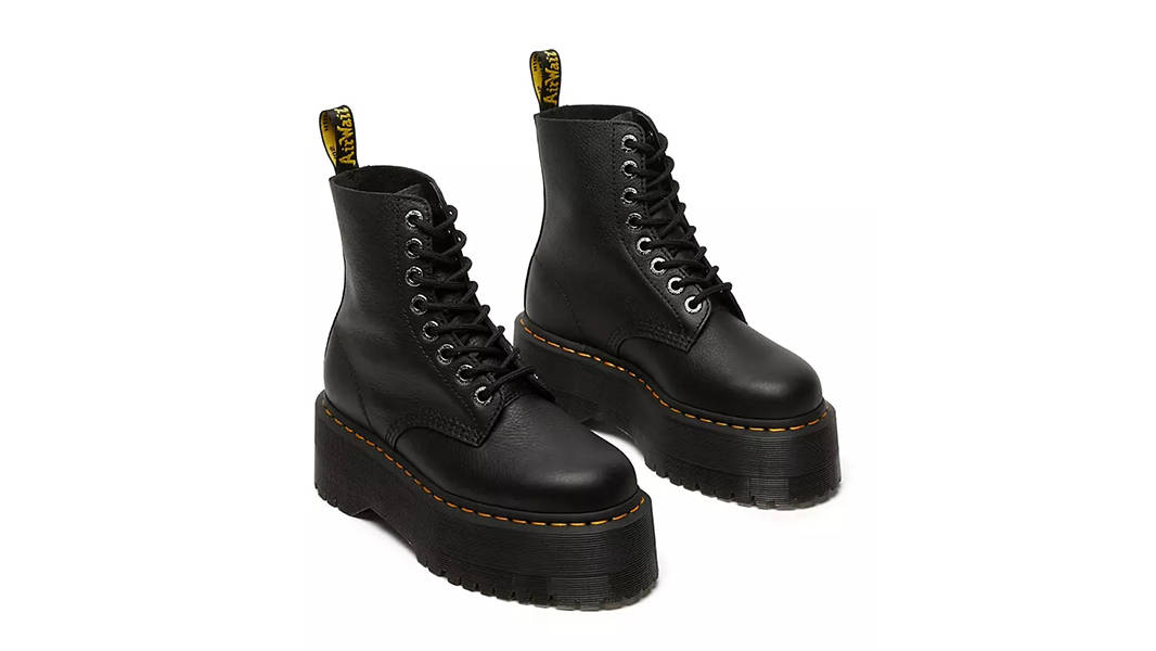 Dr Martens 1460 Pascal Max Flatform Boots Black