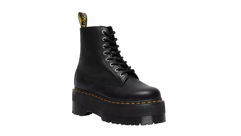 Dr Martens 1460 Pascal Max Flatform Boots Black