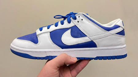 The Nike Dunk Low "White Blue" Is Unbelievably Clean The Nike Dunk Low "White Blue" Is Unbelievably Clean