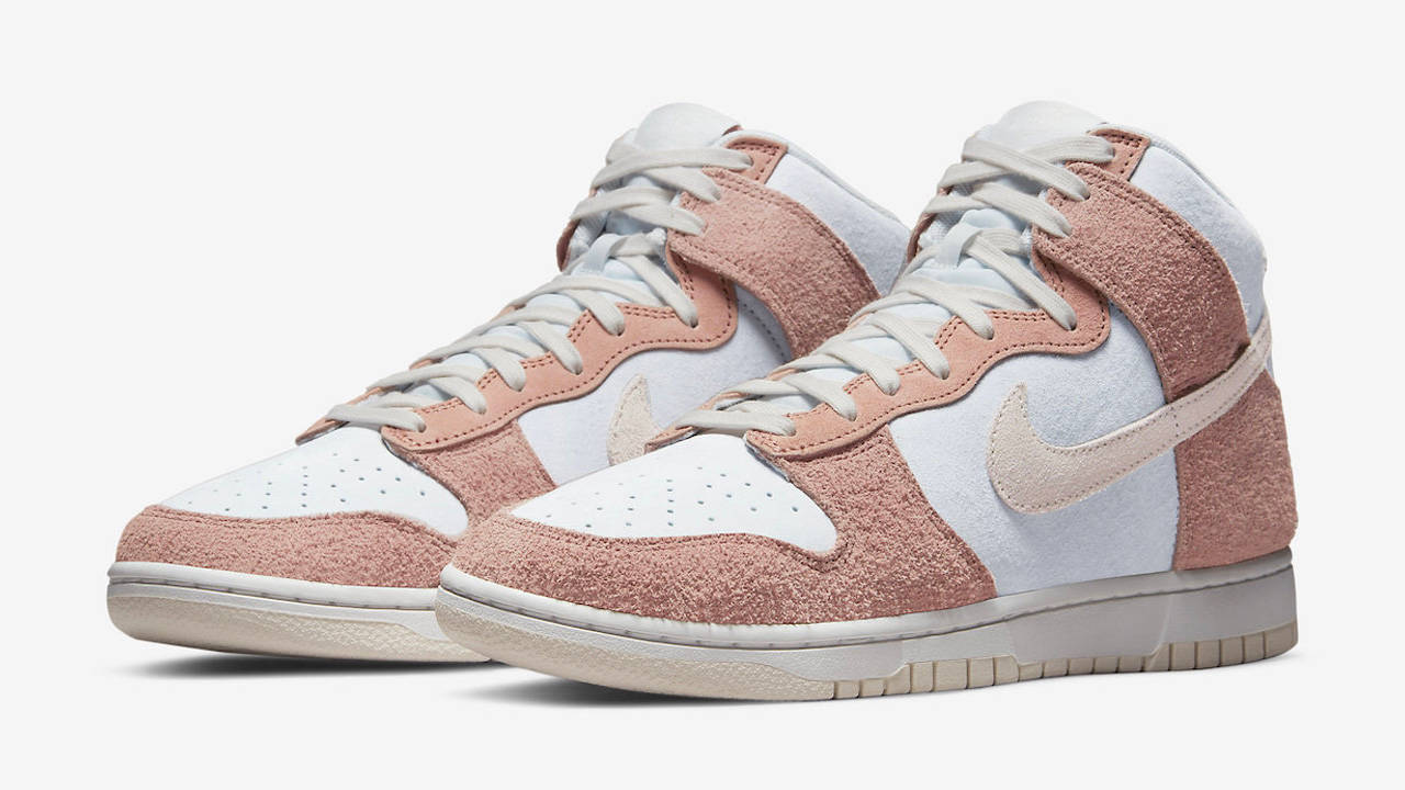 Nike Dunk High "Fossil Rose"