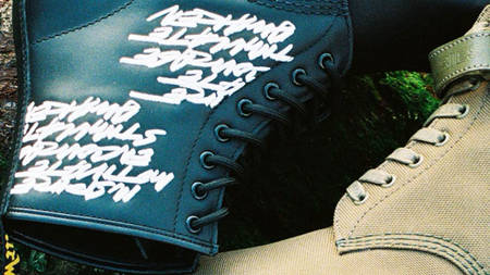 The FUTURA LABORATORIES x Dr. Martens 1460 Boot Celebrates Graffiti Style The FUTURA LABORATORIES x Dr. Martens 1460 Boot Celebrates Graffiti Style