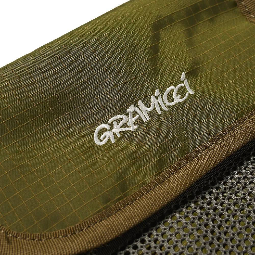 Gramicci Utility Ripstop Multi Case Army Green branding